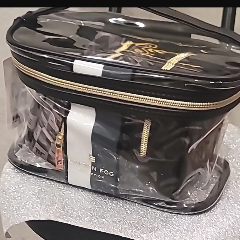 London Fog 3-Piece Nested‎ Cosmetic Travel Bags